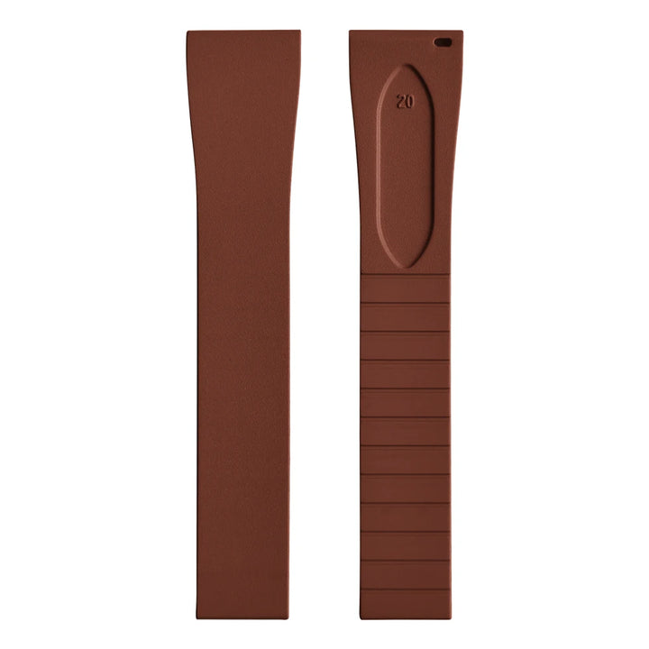 NATOBELT CTS FKM Rubber Watch Strap 16–22mm Quick Release with Butterfly Buckle