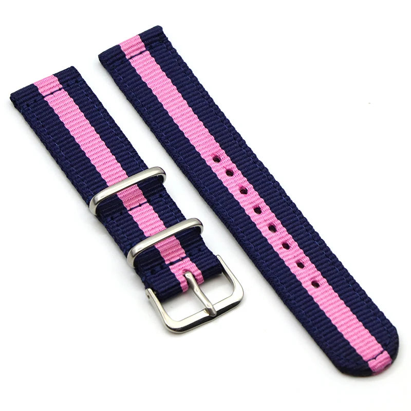 Solid Nylon Smartwatch Strap