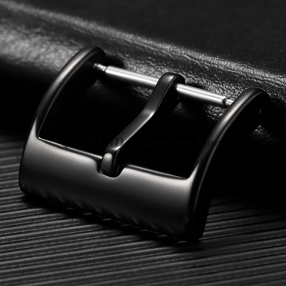 304L Stainless Steel Pin Watch Buckle 16–20mm (Matte/Polished,
