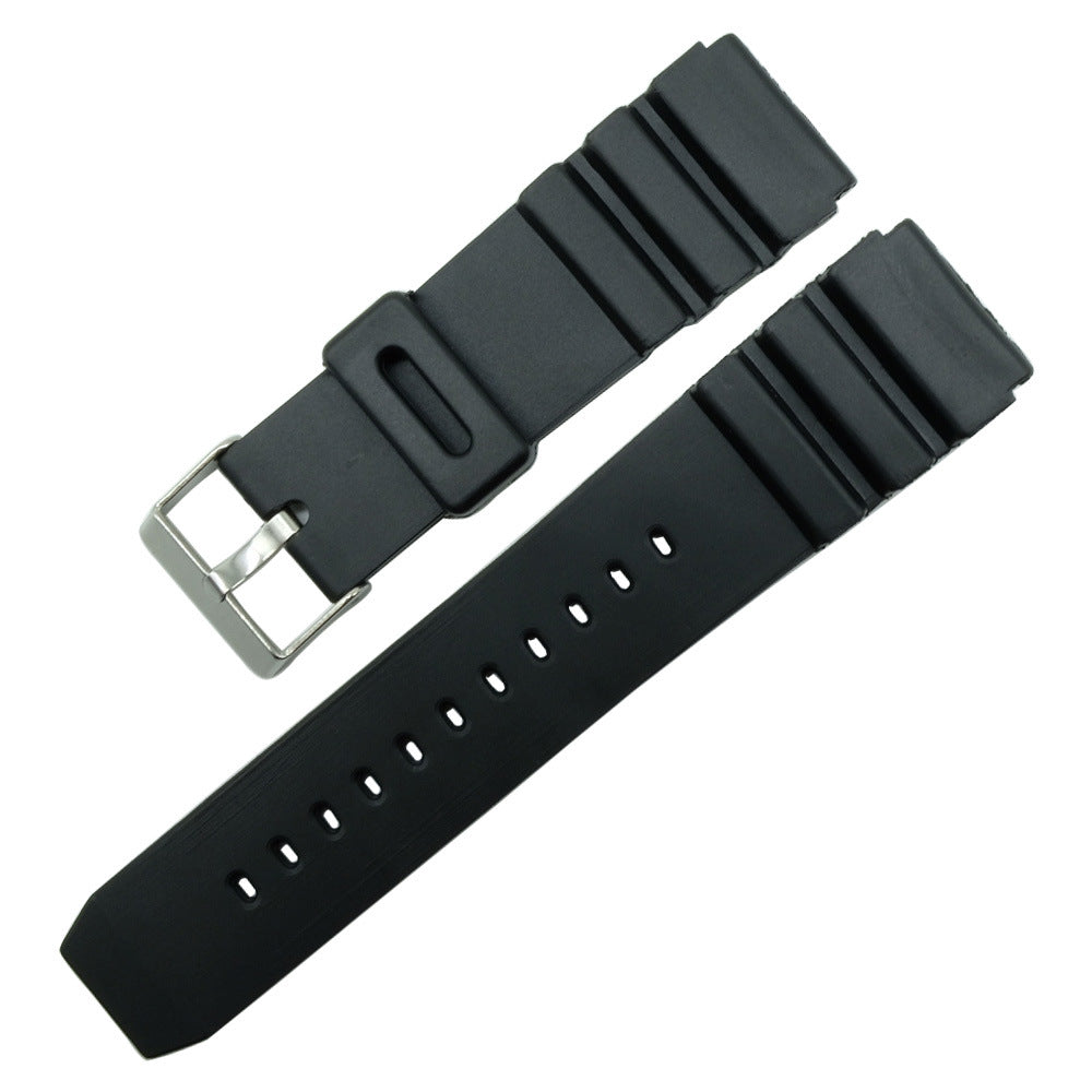 Rubber Sports Watch Strap 18–22mm for Casio TUP & Diving Watches