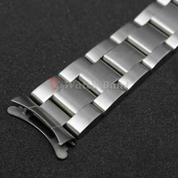 For Oyster Perpetual Air King Stainless Steel Strap Curved End Watchband for Rolex 40mm Solid Bracelet 19mm 20mm 21mm 13/17/18mm