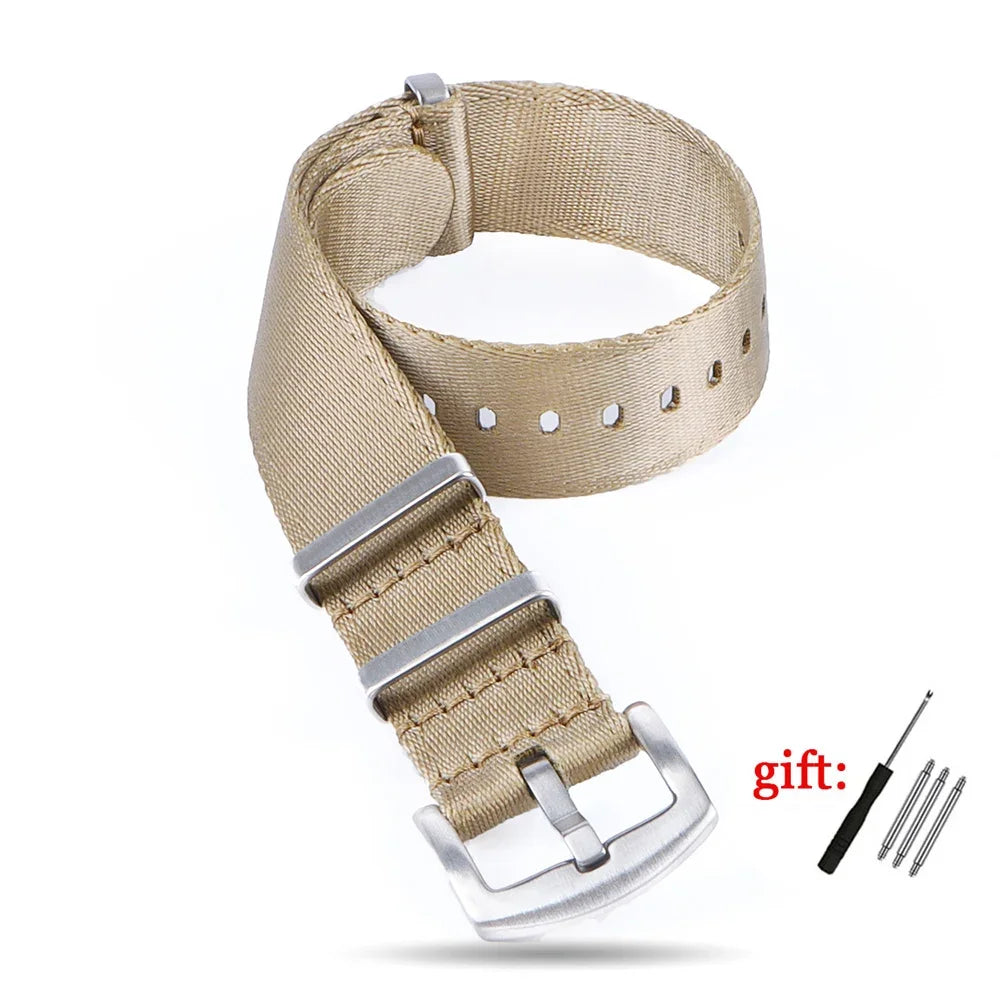 Nylon Military Watch Strap 18/20/22mm (Sport Band)