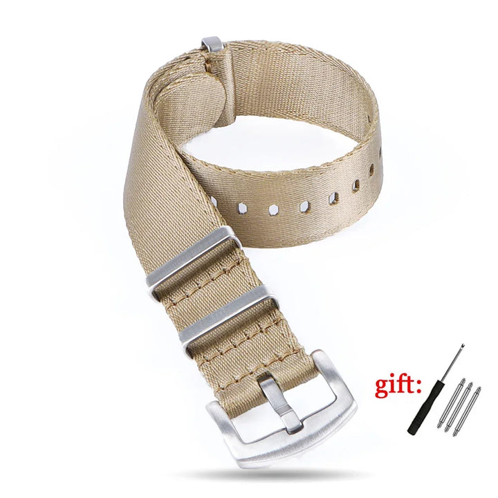 Nylon Military Watch Strap 18/20/22mm (Sport Band)