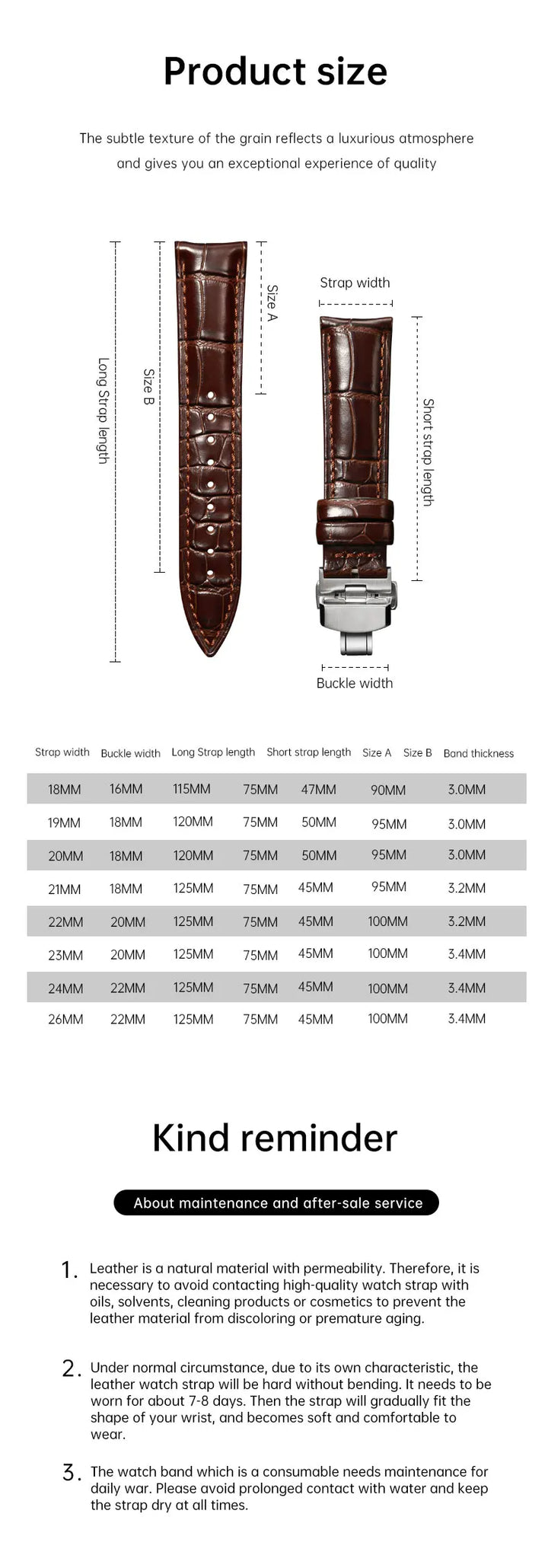 Maikes Longines Leather Watch Strap 20mm 21mm 22mm Accessories Watchbands Braceletes For Fossil Hamilton Watch Band