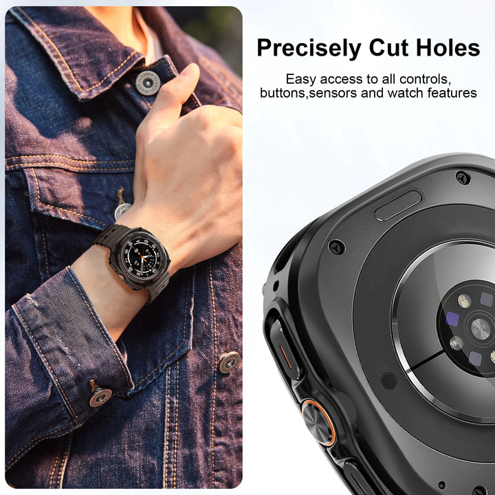 Hard PC Bumper Screen Protector for Samsung Galaxy Watch Ultra 47mm