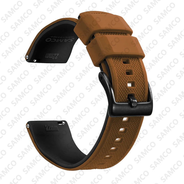 Premium Silicone Quick-Release Watch Band 18/20/22mm