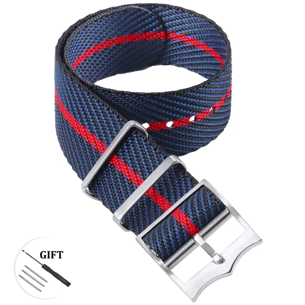 Nylon Military Watch Band 20–22mm (Sport Canvas)