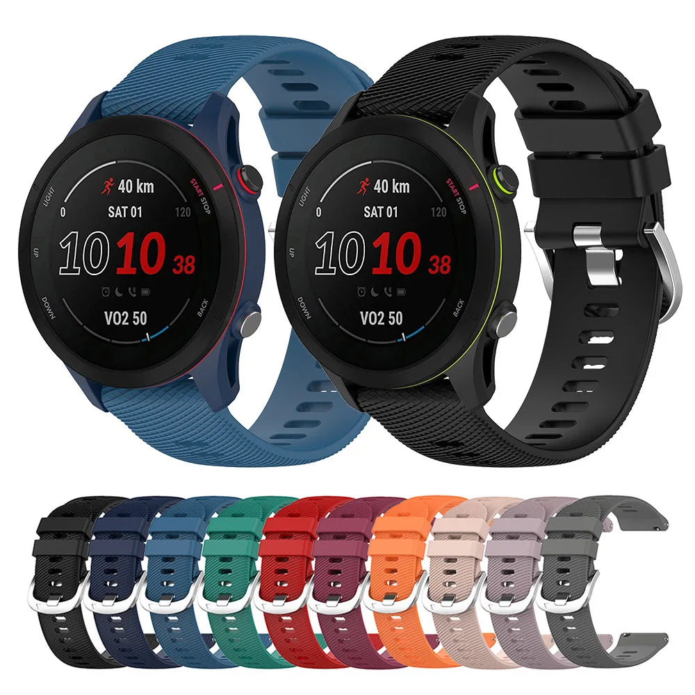 Garmin Forerunner/Vivoactive/Venu Silicone Replacement Watch Strap