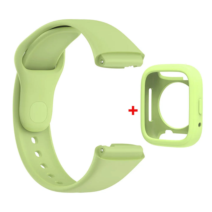 Silicone Strap & Protective Case for Redmi Watch 3 Active/Lite