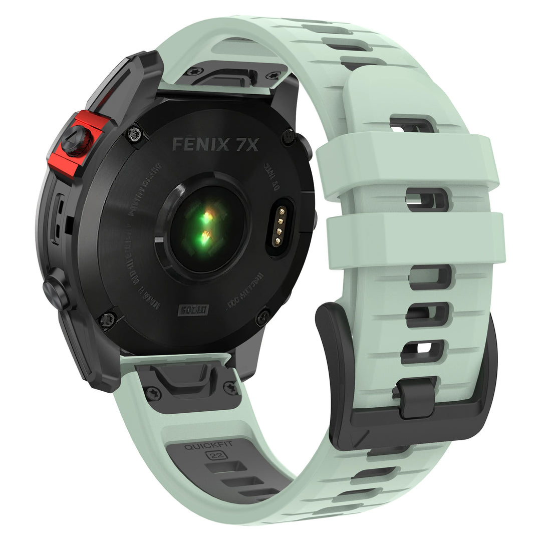 QuickFit Silicone Strap for Garmin Fenix, Epix & Enduro (22-26mm)