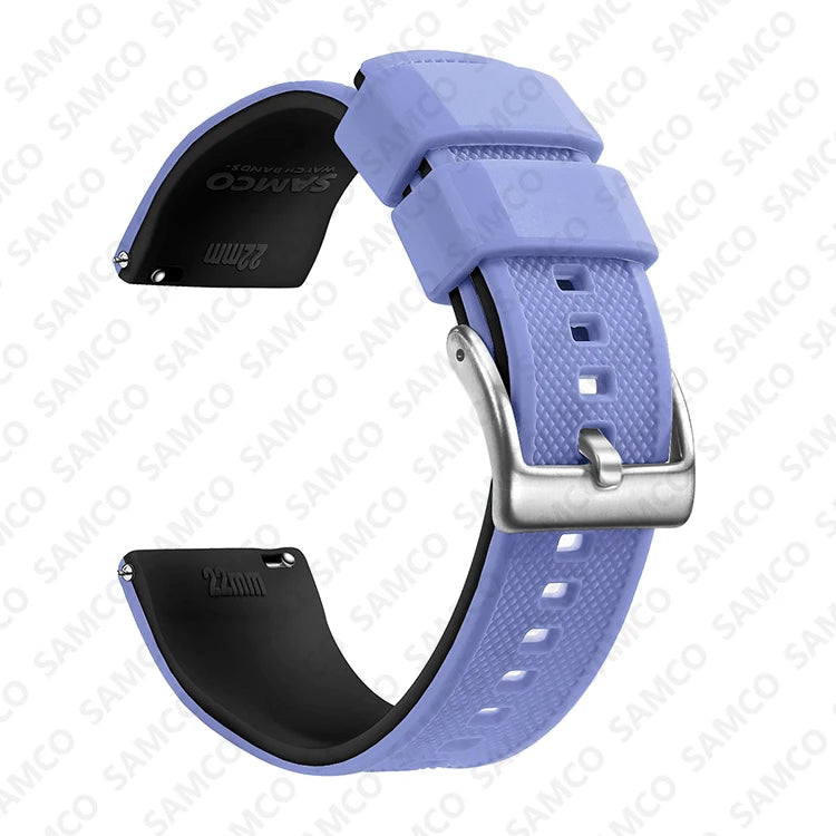 Premium Silicone Quick-Release Watch Band 18/20/22mm