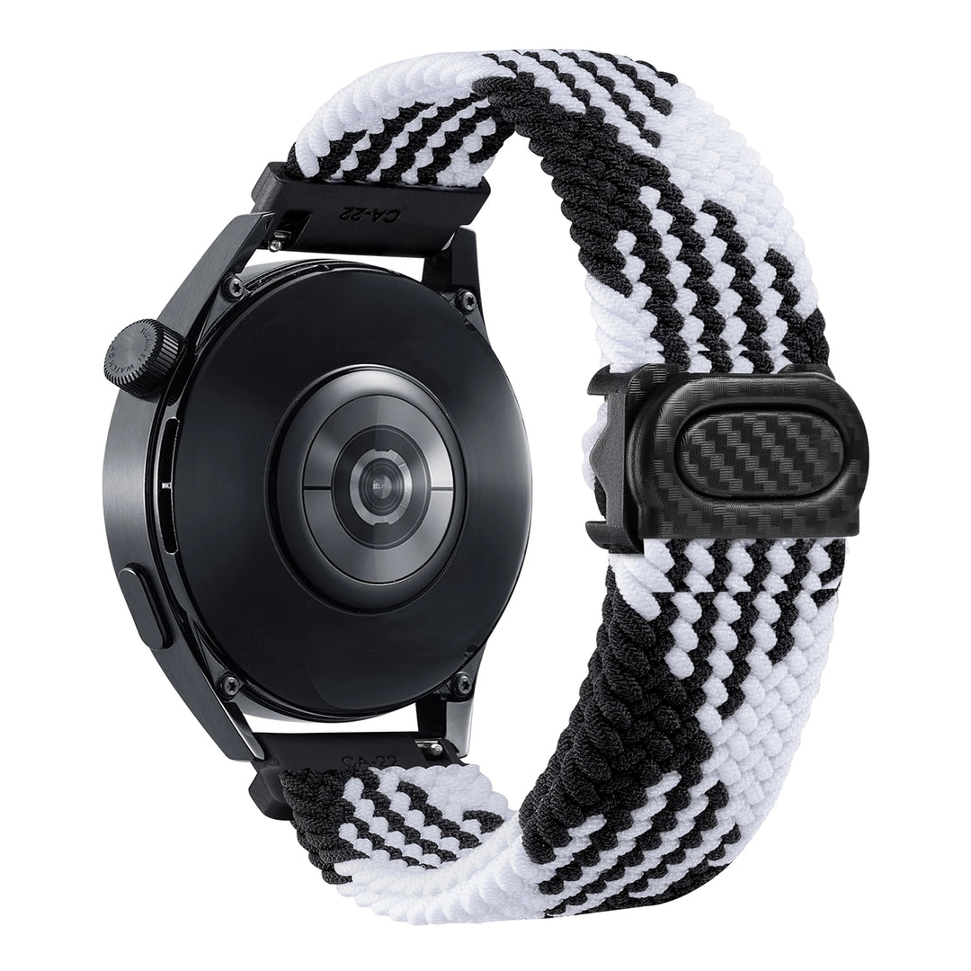 Nylon Braided Loop Watch Strap 20-22mm for Samsung Galaxy Watch & Huawei GT Series