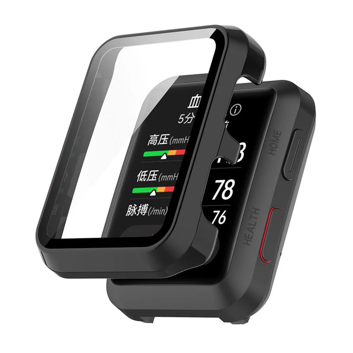 PC & Tempered Glass Protective Case for Huawei Watch D
