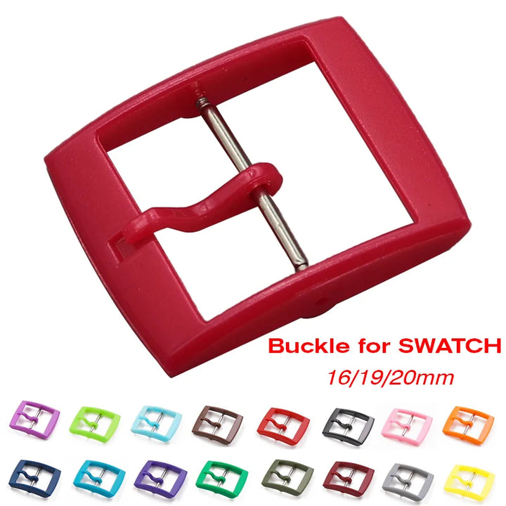 Plastic Watch Clasp for Swatch Strap – 16/19/20mm Colorful