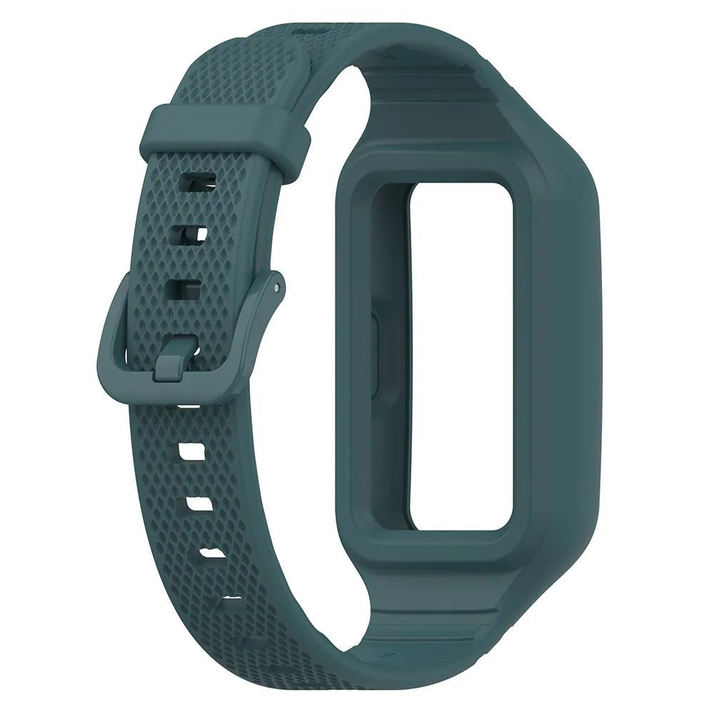 Integrated Silicone Strap & Case for Huawei Band 6-9 & Honor Band 6-7