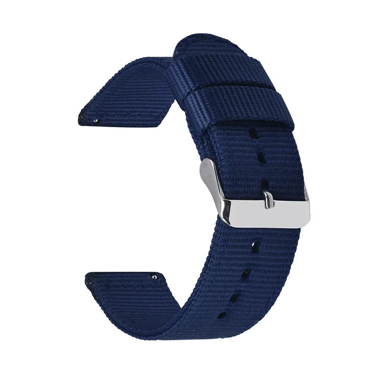 18mm 20mm 22mm 24mm Quick Release Watch Band Canvas Nylon Watch Strap for Garmin Fenix 5x Gps for Huawei Gt2 Wristband Bracelet