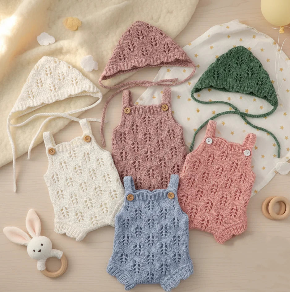 5‑Style Sweater Outfits for 10–12″ Reborn Dolls