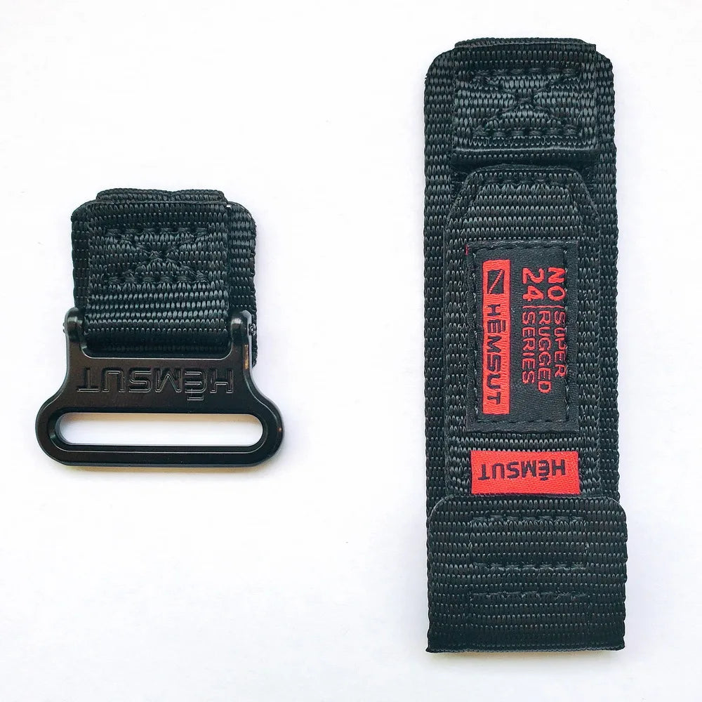 HEMSUT Nylon Military Watch Strap – 20/22mm Quick-Release for Citizen