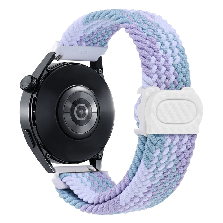 Nylon Braided Loop Watch Strap 20-22mm for Samsung Galaxy Watch & Huawei GT Series