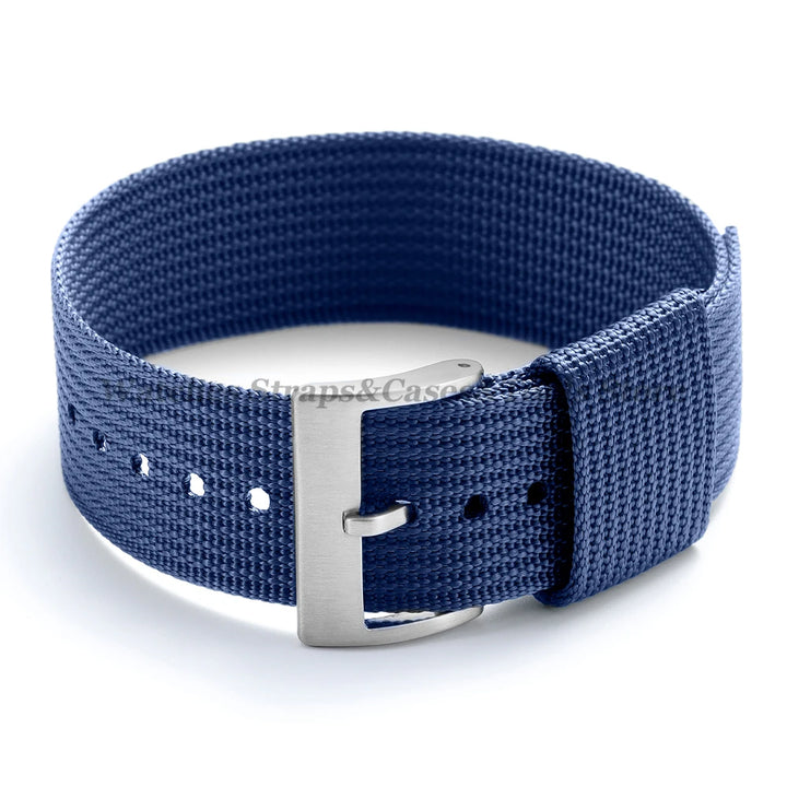 Nylon Watch Strap (18–22mm) – Breathable Sport Canvas