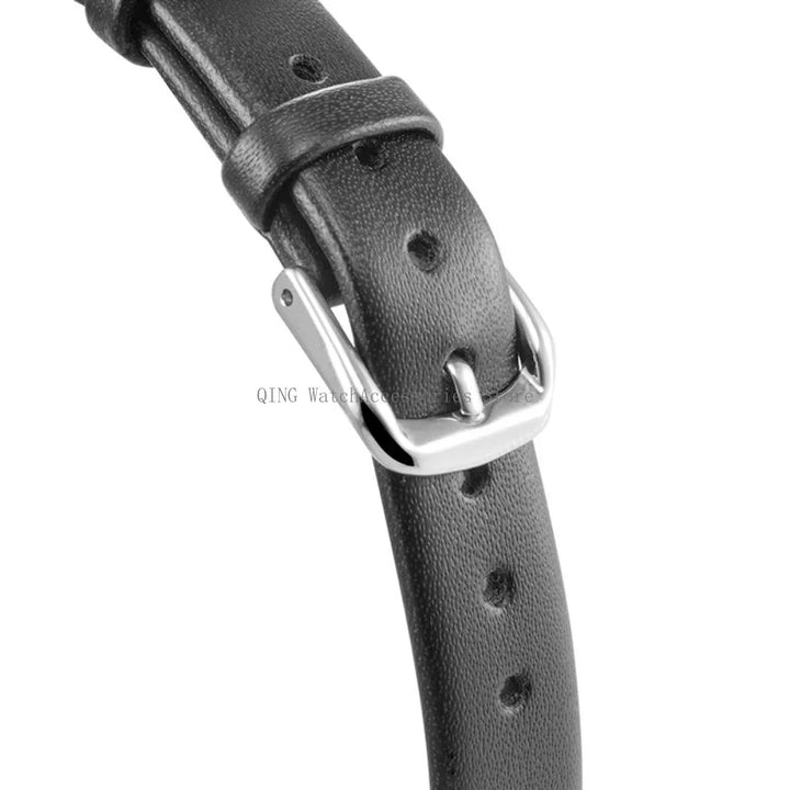 Universal Slim Soft Leather Watch Strap – 6–16mm, Cowhide