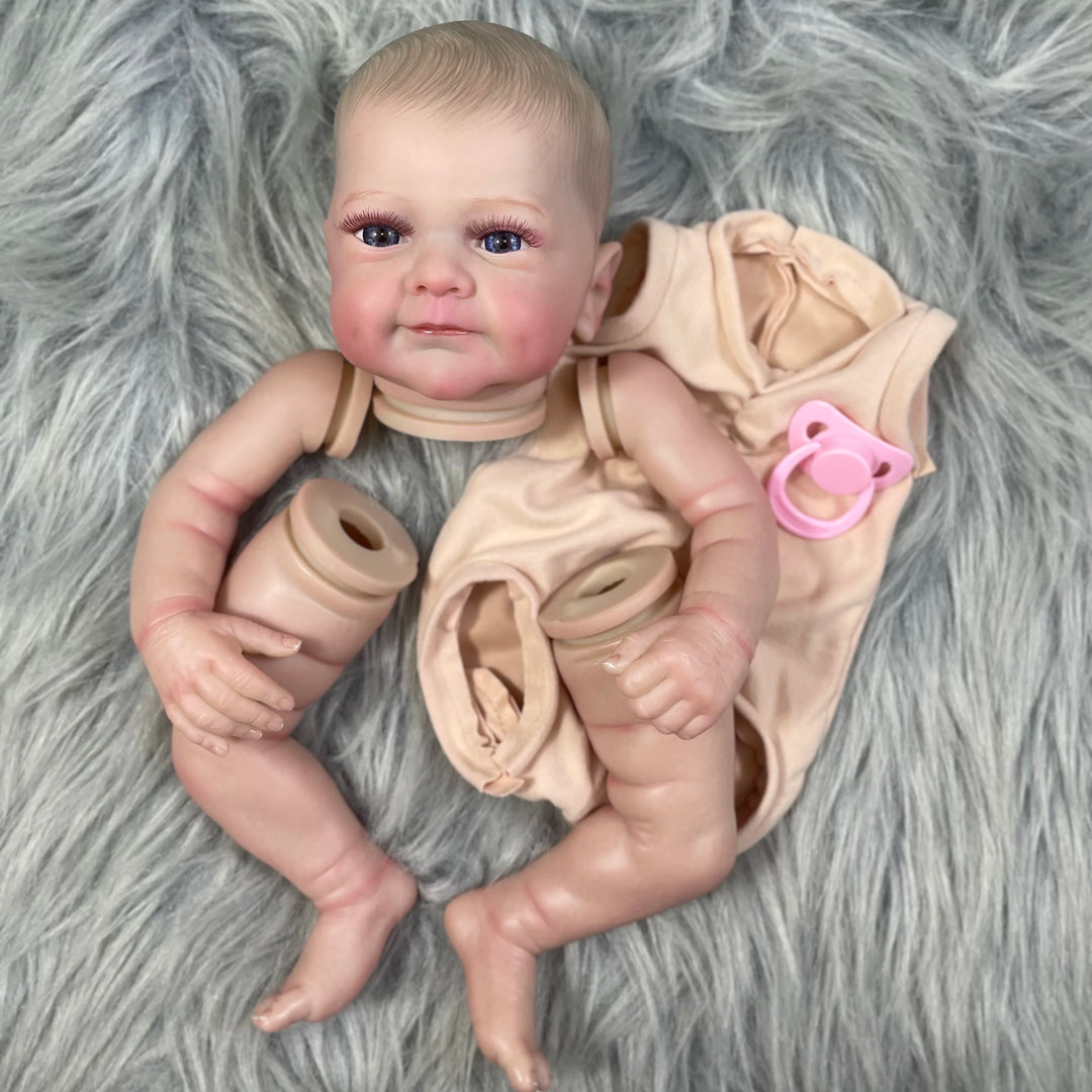 19″ Sanya Painted Vinyl Reborn Doll Kit – Full Limbs DIY Parts Included