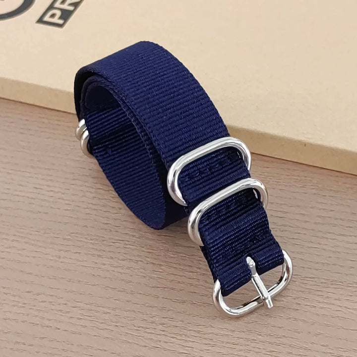 Nylon Military Watch Band 18–24mm