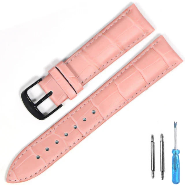 Watch Band Genuine Leather straps Watchbands 12mm 18mm 20mm 22mm watch accessories superior quality watch strap