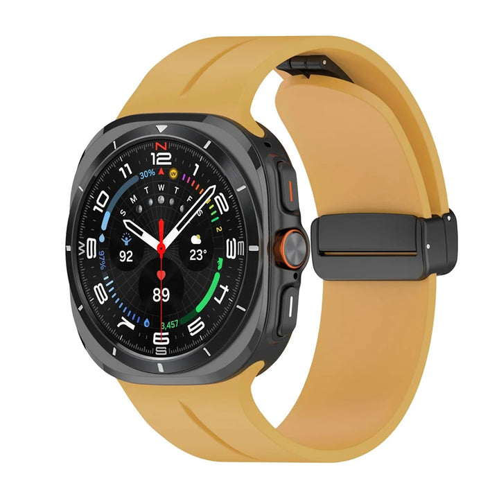 Straps For Samsung Galaxy watch Ultra 47mm smartwatch Accessories Silicone Magnetic Bracelet correa galaxy watch 7 ultra Band