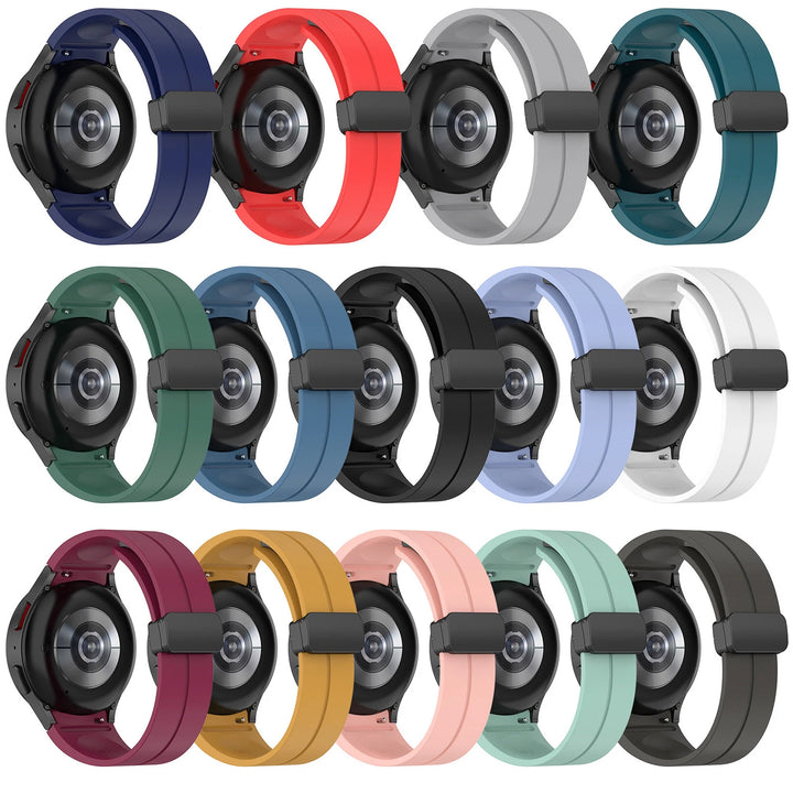 Magnetic Silicone Watch Strap for Samsung Galaxy Watch (20/22mm)