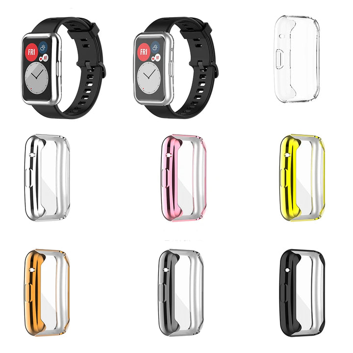 Full-Screen TPU Protective Case for Huawei Watch Fit
