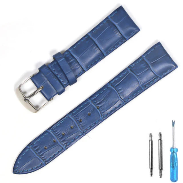 Watch Band Genuine Leather straps Watchbands 12mm 18mm 20mm 22mm watch accessories superior quality watch strap