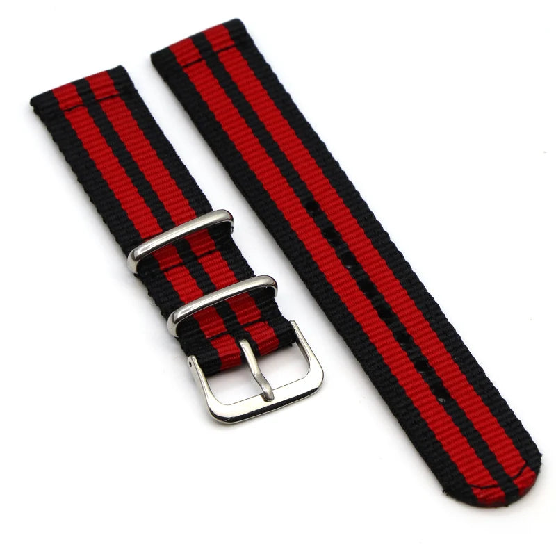 Solid Nylon Smartwatch Strap