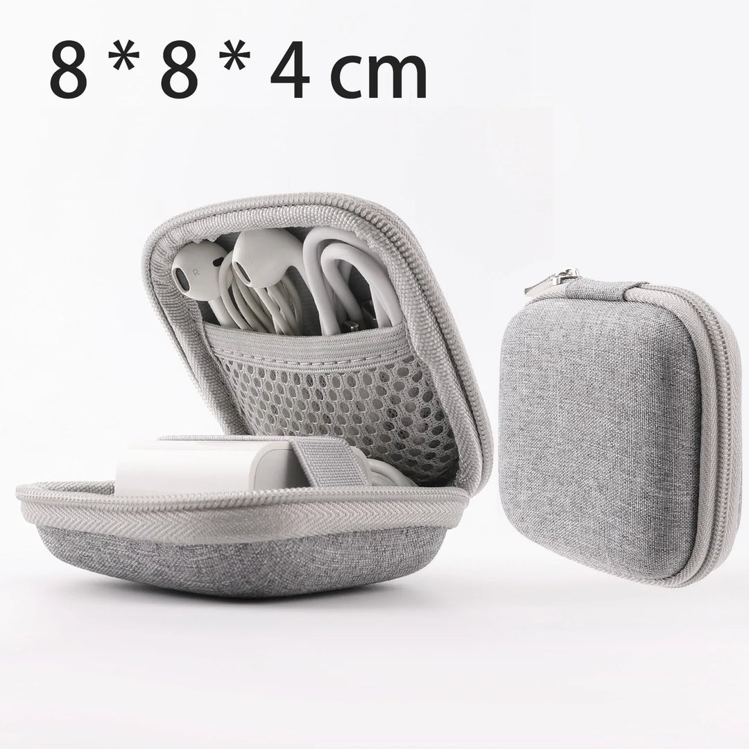 Portable Earphone & Cable Organizer Bag for Chargers & Gadgets