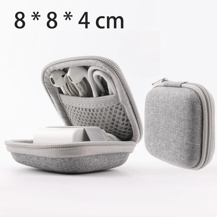 Portable Earphone & Cable Organizer Bag for Chargers & Gadgets