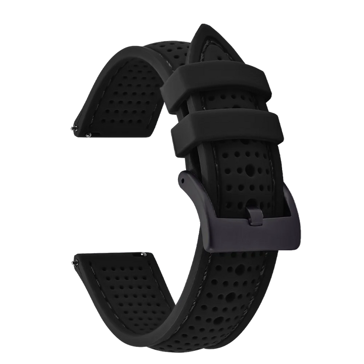 NATOBELT Soft Porous Rubber Watch Strap – Quick Release (18-22mm)