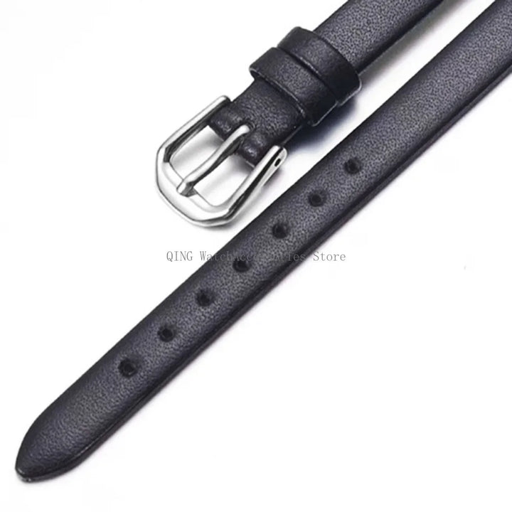 Universal Slim Soft Leather Watch Strap – 6–16mm, Cowhide