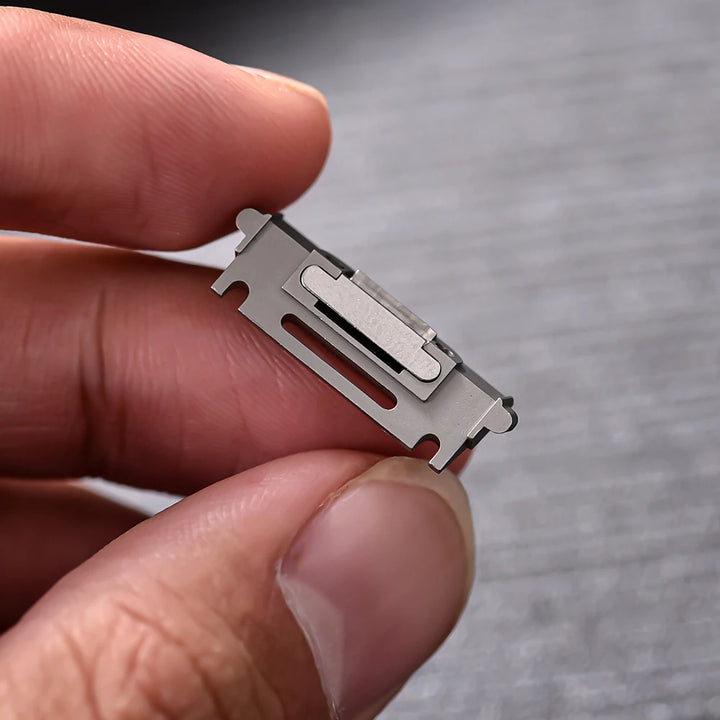 NATOBEL High Quality Quick Release Watch Strap Inserts For Cartier Santos Quick Switch Watch Leather Band