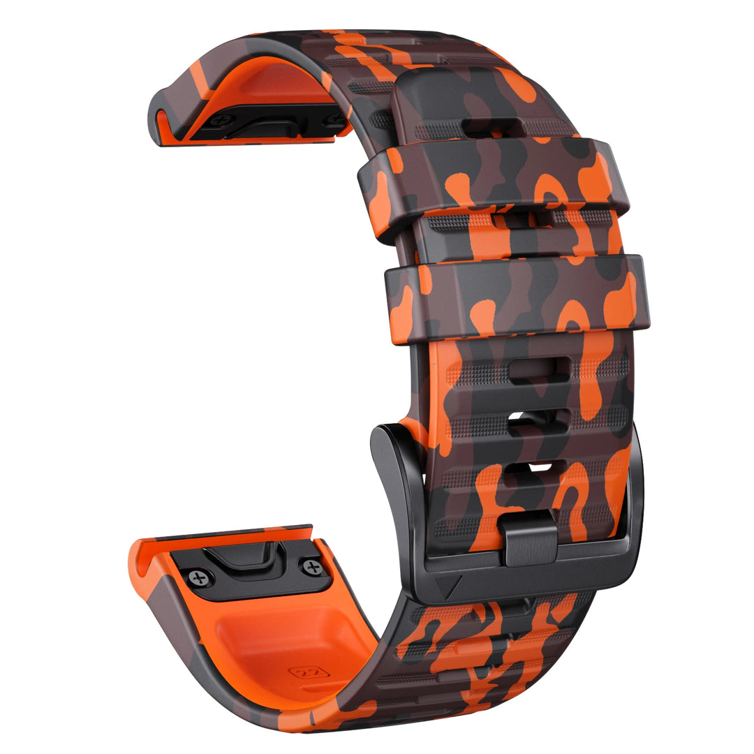 EasyFit Silicone Watch Strap 22/26mm Quick Release for Garmin Fenix & Epix Pro Gen2