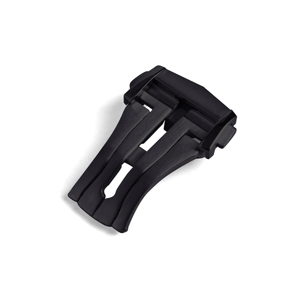 Steel Brush Deployment Clasp For Omega 18mm 20mm 22mm Stainless Steel Buckle Leather Rubber Watchband Clasp Metal Folding Buckle