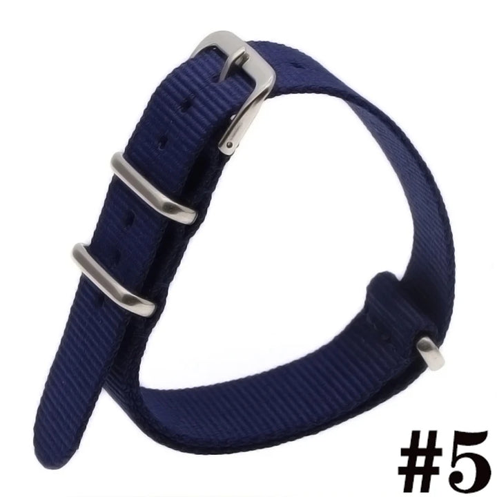 Waterproof Nylon Watch Strap (16-22mm)