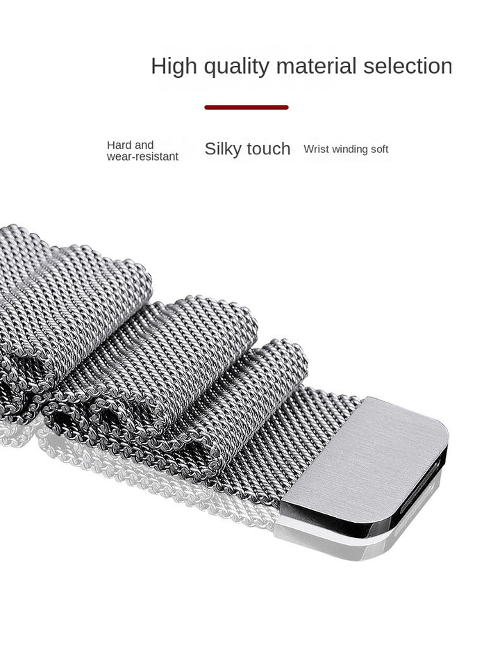 Stainless Steel Milanese Magnetic Watch Strap (18–22mm)