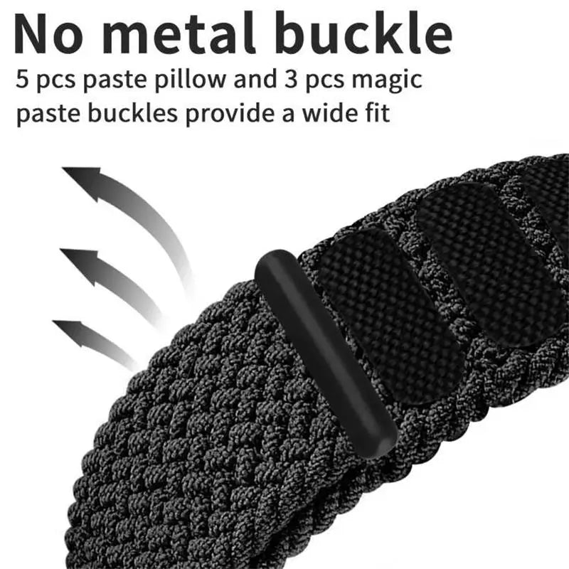 Braided Apple Watch Strap – Multi‑Size (38–49mm) for Series 3–11