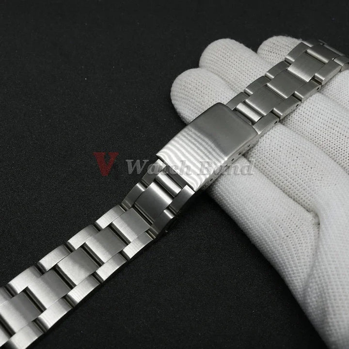 For Oyster Perpetual Air King Stainless Steel Strap Curved End Watchband for Rolex 40mm Solid Bracelet 19mm 20mm 21mm 13/17/18mm