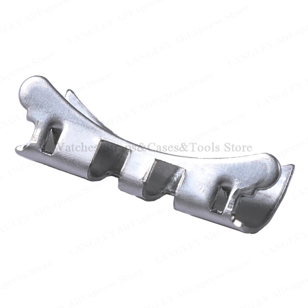 Stainless Steel Curved End Link – 18/22mm, for Seiko SKX007/009 Jubilee & Oyster