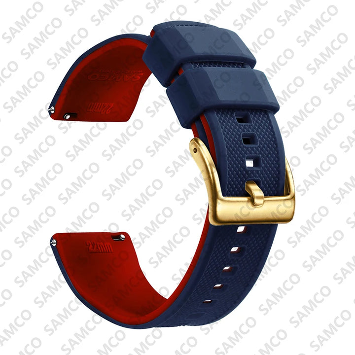 Premium Silicone Quick-Release Watch Band 18/20/22mm