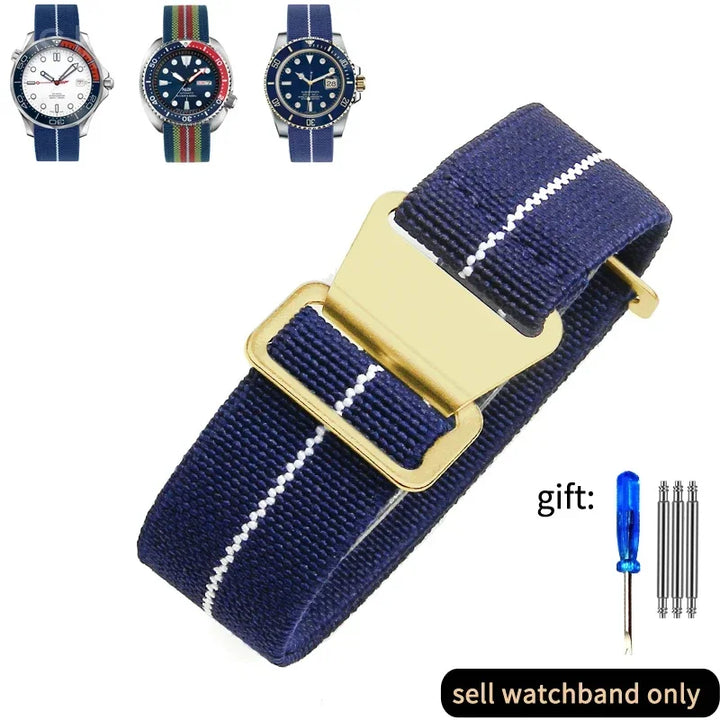 French Army Nylon Watch Band 18–22mm