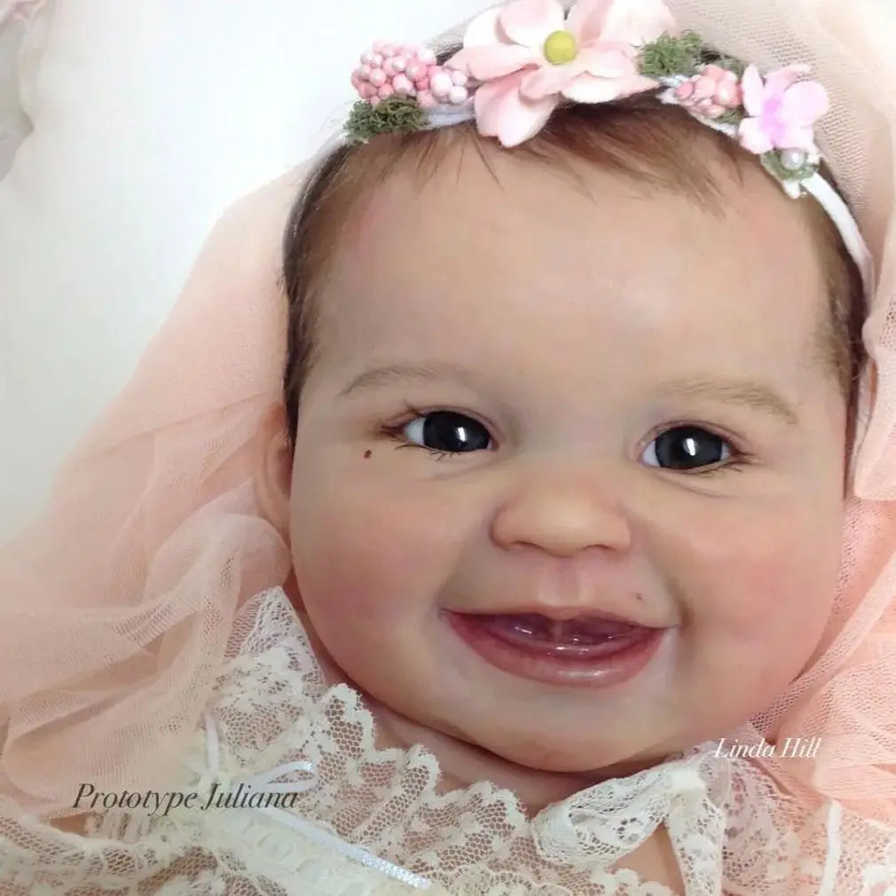 23″ Juliana Blank Vinyl Reborn Doll DIY Kit