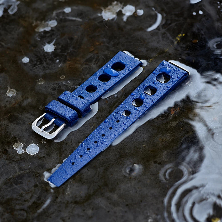 New Design FPM/FKM Tropical Watch Strap 20mm 22mm Quick Release Rubber Watchbands For Omega Tudor S-eiko Watches Accessories