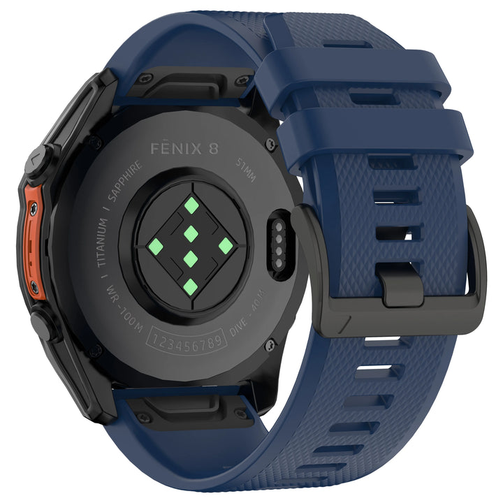 QuickFit Silicone Strap for Garmin Fenix, Epix & Quatix (22-26mm)